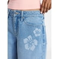 thumbnail image 4 of No Boundaries Low Rise Baggy Wide Leg Jeans, Women's 00-20, 4 of 5