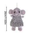 thumbnail image 2 of BKRE Cartoon Elephant Sheniel Hand Wiping Doll Functional Animal Themed Absorbent Hand Towel Plushie, 2 of 6