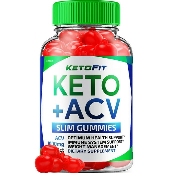 Keto Fit ACV Gummies Advanced Weight Loss, Ketofit Gummies, 1000MG Keto  ACV Apple Cider Vinegar Folate Vitamin Supplement (60 Gummies)