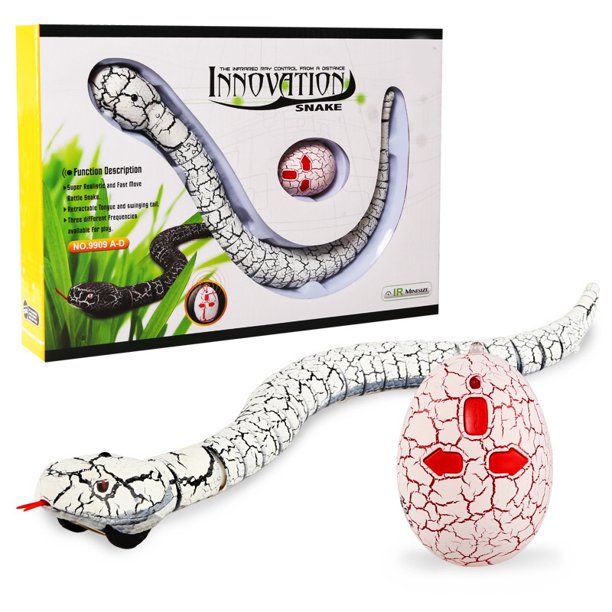 Alextreme Rattle Snake Toy Realistic Rechargeable Rattlesnake With Remote Control Horror Tricky