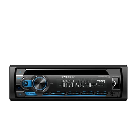 Pioneer DEH-S4220BT CD Audio Receiver with Enhanced Audio Functions, Pioneer Smart Sync App Compatib