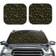 thumbnail image 2 of Balery Gold Pinecone Merry Christmas Parasol para parabrisas de coche de 2 piezas | Parasol plegable para parabrisas delantero de coche para la mayoría de sedanes-Large, 2 of 6