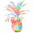 thumbnail image 2 of Grey, Jace 15x15 White Modern Wood Framed Museum Art Print Titled - Colorful Pineapple Clean, 2 of 4