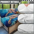 thumbnail image 6 of Uorisanigo RV Dinette Cushion Covers, Stretch Ocean Turtle Camper Cushions Cover Dustproof Loveseat Sofa Furniture Protection Dinette Seats Cushion for Pets, 6 of 7