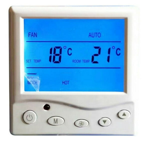 Lcd Display Digital Floor Heating Controller 220V Programmable Thermostat With Strong Interference Suppression