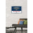 thumbnail image 2 of NBA New Orleans Pelicans - Logo 21 Wall Poster, 14.725" x 22.375", Framed, 2 of 3
