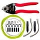 thumbnail image 1 of El Kit de Alojamiento del Cable de Cambio de Bicicleta Universal Amarillo Incluye Cortadores de Cables, Cable de Cambio de Bicicleta, Cable de Freno, 1 of 6