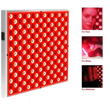 45W LED Red Light Therapy Devices, Deep Red 660nm and Near Infrared 850nm LED Light Therapy Combo, Light Therapy Lamp Panel for Face and Body, Skin Beauty, Pain Relief of Muscles and Joints