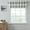 Soft Black, variant on VHC Brands Pine Grove Plaid Curtain Valance, Green, 19x72