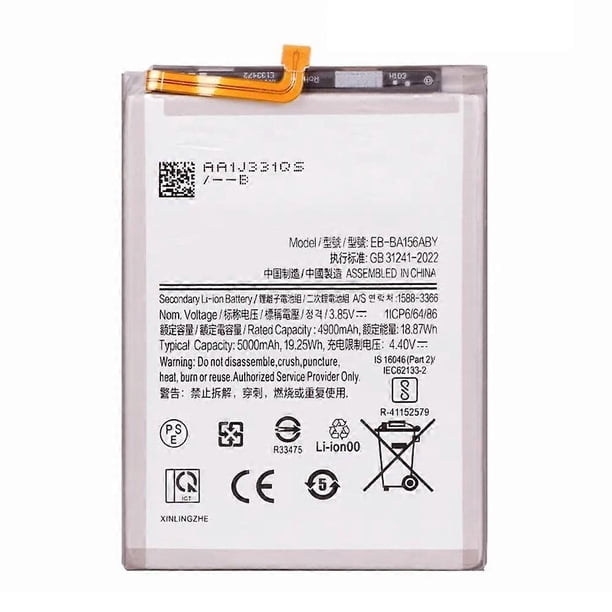 For Samsung Galaxy A15 4G A15 5G 3.85V 4900mAh Li-Polymer Battery Assembly Part (Without Logo) (Enco