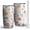 Pioneer Flower Floral-2, variant on 20oz Tumblers Pioneer Flower Floral Print Pattern Stainless Steel Vacuum Insulated Double Wall Travel Tumbler Cups Mug with Lid and Straw,Cleaning Brush for Cold & Hot Drinks