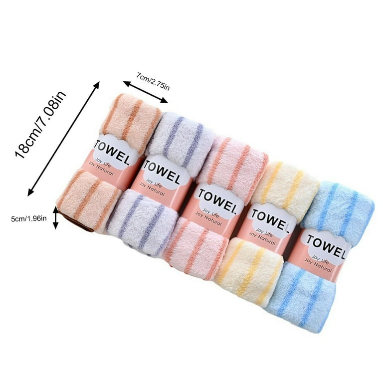 WANSPRINE Warehouse Sale Best Towels For Drying Body Ringspun Cotton Pool Towels Coral Velvet Towel Soft Absorbent Face Towel Cation Stripe Floor Towel Package Weight 75g Walmart