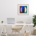 thumbnail image 3 of Stupell Industries Modern Split Symmetry Circle Birch Framed Print Under Glass, 16 x 16, by Matthew Finger, 3 of 8