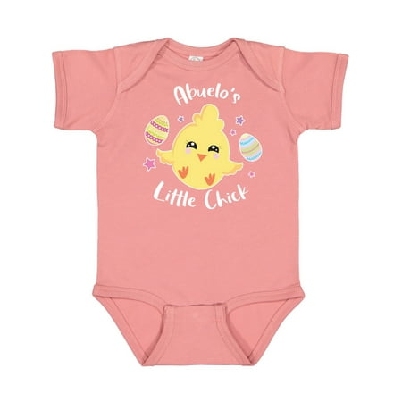 

Inktastic Happy Easter Abuelo s Little Chick Gift Baby Girl Bodysuit