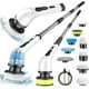 thumbnail image 4 of Limpiador eléctrico Spin Turbo Scrubber cepillo de limpieza inalámbrico limpiador de baño, 4 of 5
