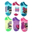 thumbnail image 3 of LOL Surprise Girls No Show Socks, 6-Pack, Sizes S-L, 3 of 7