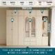 thumbnail image 1 of Cabinet Cupboard Closet Bedroom Baby Dressers Clothing Rack Wardrobe Clothes Organizer Hallway Vestidores Home Furniture My Lux Decor Round, 1 of 7