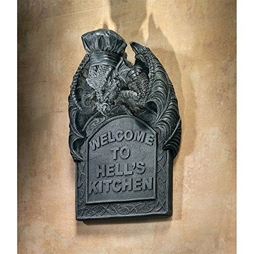 Park Avenue Collection Welcome To Hells Kitchen Plaque Walmart Com Walmart Com