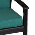 thumbnail image 3 of Eucalyptus Loveseat with Cushions, Modern Wood Framed Loveseat with Arms & Fabric Cushions, Durable and Easy to Assemble, for Backyard Porch, Espresso, 3 of 3
