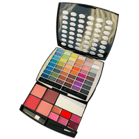 7 Pcs Mermaid Makeup Brushes Set Foundation Cosmetics Brush Kit