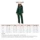 thumbnail image 5 of Conjunto De Pijama Para Mujer, Ropa De Descanso Para Mujer, Poliéster De Mangas Largas De Ajuste Suave Para El Hogar ANGGREK Verde M, 5 of 5