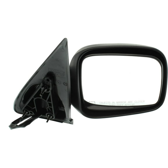 MIRROR Compatible For 2002-2007 Jeep Liberty Right Passenger Heated Power Glass Textured Black