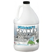 1 Gallon - LONG LASTING Snow Juice Machine Fluid - Froggys Flakes (75 Foot Plus Float / Drop) Slow Evaporation Formula