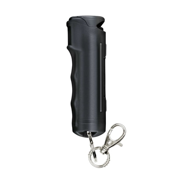 SABRE Fast Flip Top Pepper Spray with Snap-Clip Keychain, Black, 1 Ct, Pocket Pepper Sprays