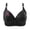 Z15-Black-bras for women, variant on Bralettes for Women No Underwire Breast Cancer Awareness Tshirt Bras Comfortable Push Up Full Support Everyday Bra
