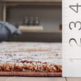 thumbnail image 5 of SAFAVIEH Luna Damjan Oriental Area Rug, Ivory/Rust, 8' x 10', 5 of 8