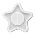 thumbnail image 3 of Silicona candelabro molde seguro antiadherente DIY Soporte de vela Moldes Molde Decoraciones para el hogar Decoraciones artesanales Craft Artcraft Star Type Sweethay HA010569-01, 3 of 6