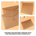 thumbnail image 3 of Minkissy 10Pcs Rectangular Kraft Paper Document Holders for Home and Office Use, 3 of 6
