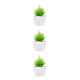 thumbnail image 4 of Plantas artificiales Inteprter suculentas bonsai maceta flores falsas decorativas tipo 4, 4 of 6