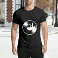 thumbnail image 4 of Vintage T Shirt, It's Ok Not To Be Ok, Convertible Print 1,Cotton T-Shirt for Men, 23328519,Black, 3XL, 4 of 8