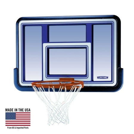 Lifetime New Basketball Backboard and Rim Combo (44-inch Polycarbonate) - 73650