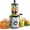 Silver(Middle), variant on Cold Press Juicer Machines, Masticating Juicer with High Juice Yield, Reverse Function, Stops Oxidation and Easy to Clean for Vegetables & Fruits, Silver