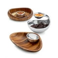 thumbnail image 3 of Nambe Butterfly 2-Piece Chip and Dip Set, 3 of 3
