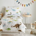thumbnail image 2 of Juego de Ropa de Cama para Niños Pequeños UOZZI BEDDING Dinosaurio 4 Piezas, 2 of 9