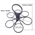 thumbnail image 4 of Collapsible Drink Carrier 6-Cup Holder with Handle – Foldable, Portable, Reusable Beverage Caddy – Travel-Friendly, Spill-Resistant, blue,collapsible drink carrier, 4 of 10