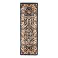 thumbnail image 3 of Unique Loom Utopia Collection Area Rug - Antheia (2' x 6' 1" Runner Light Blue/Burgundy), 3 of 7