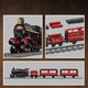 thumbnail image 4 of Juego de bloques de construcción de locomotora, modelo de locomotora MOC con escena de vía férrea, 789 piezas para armar., 4 of 5