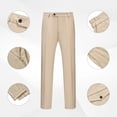 thumbnail image 5 of Conjunto de traje WULFUL para hombre, chaqueta tipo blazer ajustada con un botón, 5 of 5