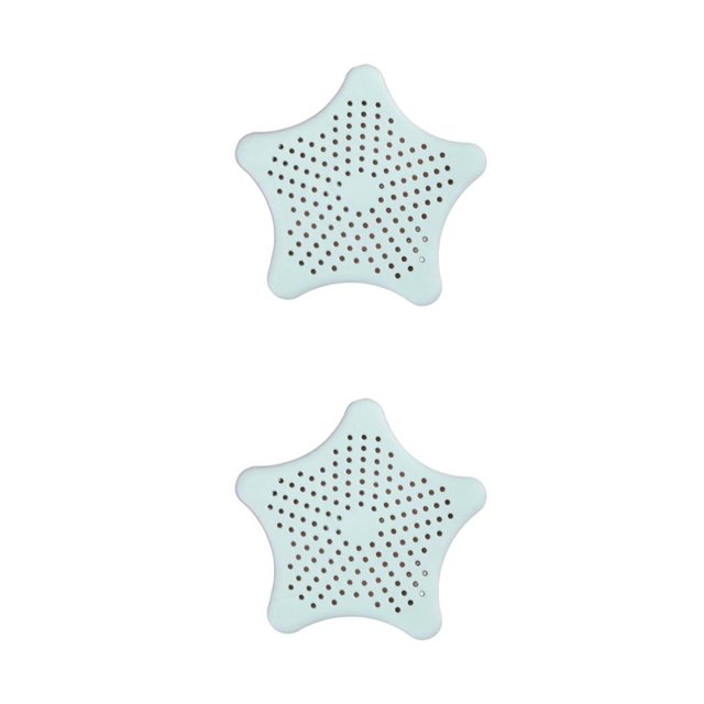 Monstrate Filtro de silicona para fregadero, reemplazo portátil, bonito baño decorativo, lavabo, drenaje de suelo, recogedor de pelo, verde Verde claro 2Conjunto