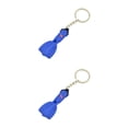 thumbnail image 4 of Sonducket Llavero diseño de aletas de buceo colgantes colgantes de barco de mar regalo de entusiasta de silicona adorno de llavero para mochila Azul 2Conjunto, 4 of 6
