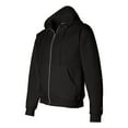 thumbnail image 3 of Champion Adult Double Dry Eco Full-Zip Hooded Sweatshirt - BLACK - M, 3 of 4