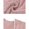 thumbnail image 6 of MOSHU Two Piece Lounge Sets for Women Solid Tank Tops and Knot Front Shorts Pajama Sets Drawstring Loungewear, 6 of 7