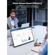 UPERFECT 24.5 240Hz FHD Portable Gaming Monitor, IPS HDR Display, USB-C HDMI, VESA & Adjustable Stand