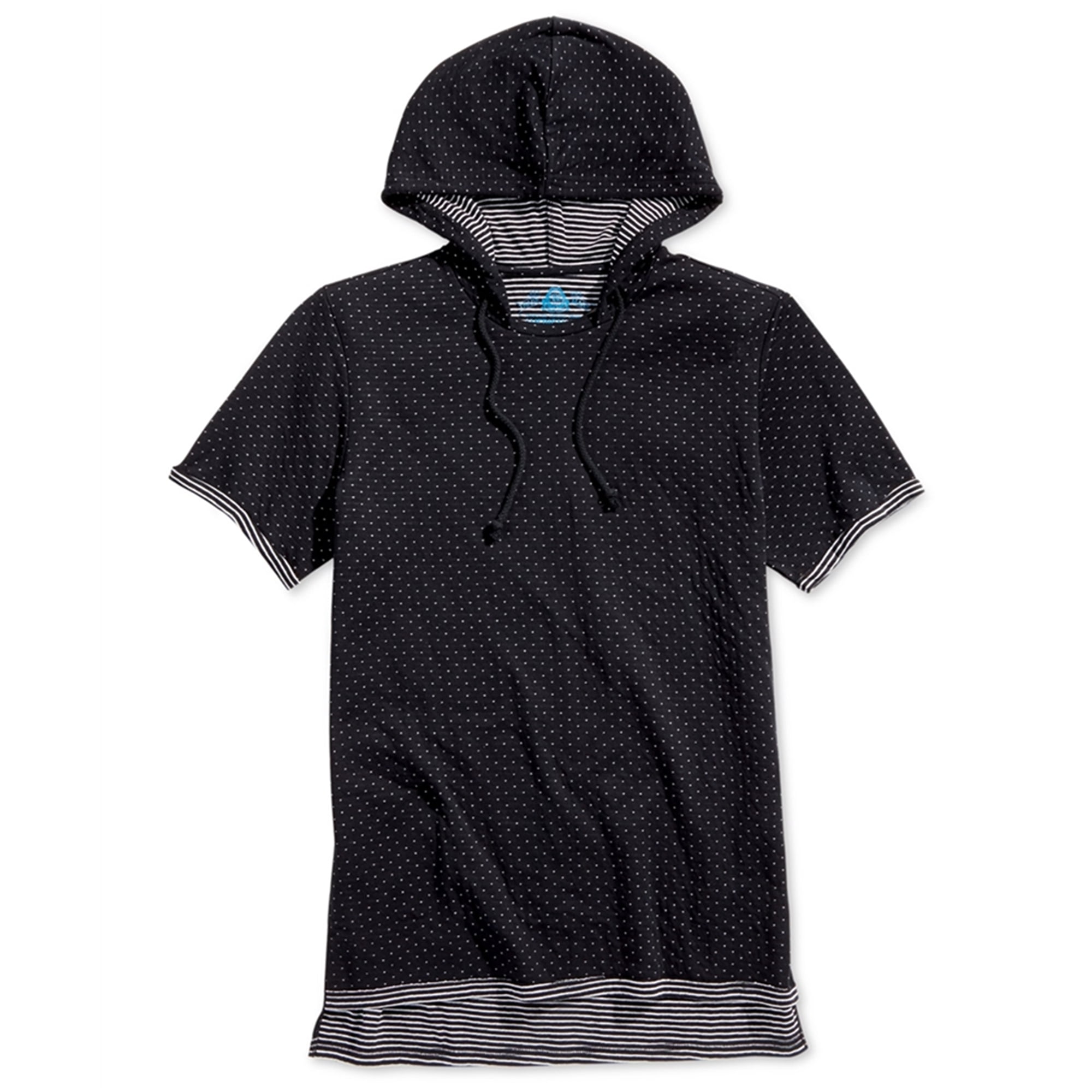 mens polka dot hoodie