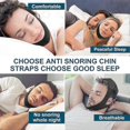 thumbnail image 4 of Anti Snoring Chin Strap, Chin Strap Compatible With Cpap Users, Effective Snoring Solution And Anti Snore Devices, Adjustable And Breathable Chin Stra--, 4 of 4