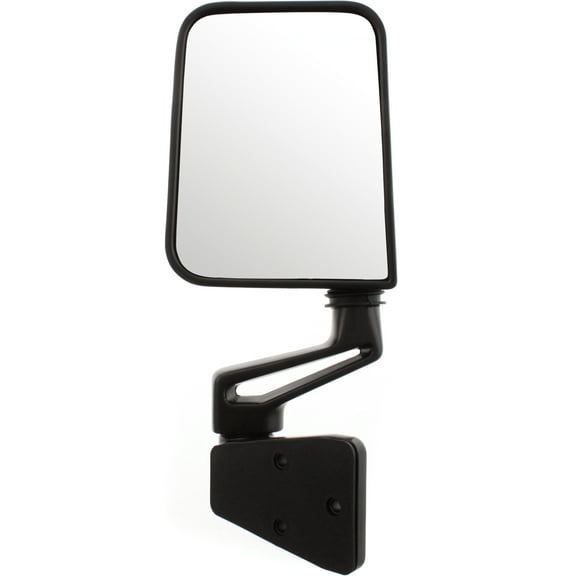 Mirror Compatible With 1987-1995 Jeep Wrangler (YJ) 1997-2002 (TJ) Left Driver Side Paintable Kool-Vue